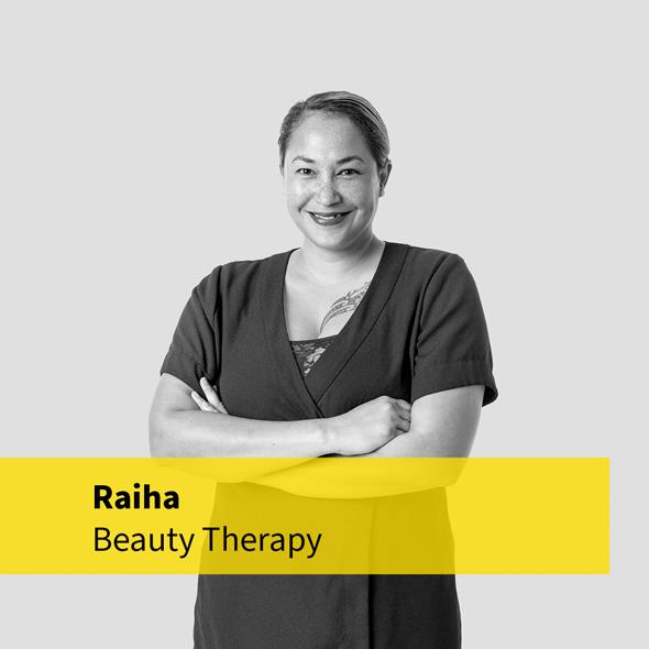 Raiha, Wintec beauty therapy services