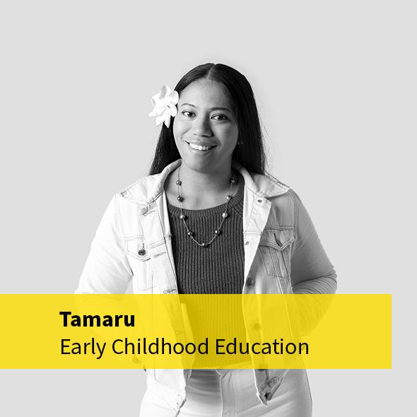 Tamaru, Wintec early childhood education student