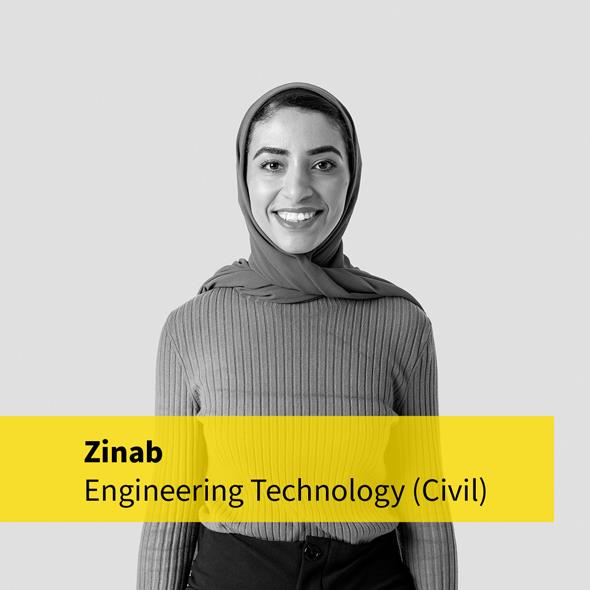 Zinab, Wintec engineering student